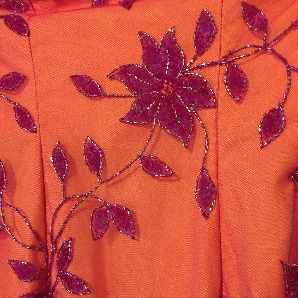 Floor-Length Formal Gown By Sean Collection Sz. Xs - image 4